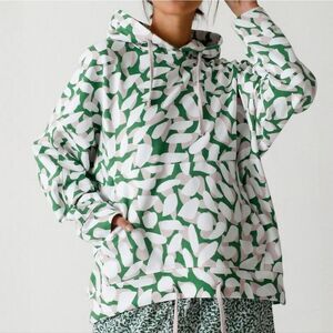 SKFK Skunkfunk Adi Big Petals Pink Green Hoodie